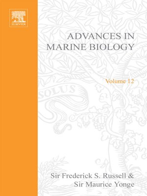 cover image of Advances in Marine Biology